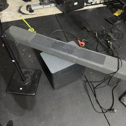 Vizio Sub With Speakers + Dolby Atmos Sound Bar