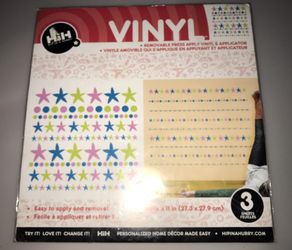 Vinyl Stars and Dots Decor Girls Room Stickers Hip in a Hurry