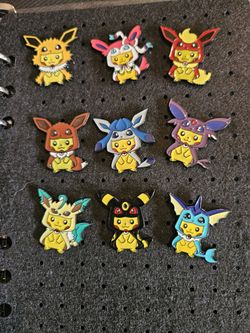 Pika-Eeveelutions Pin Pack