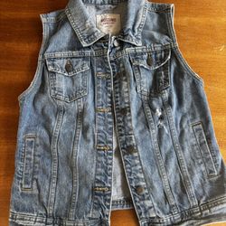 Mossimo jean vest