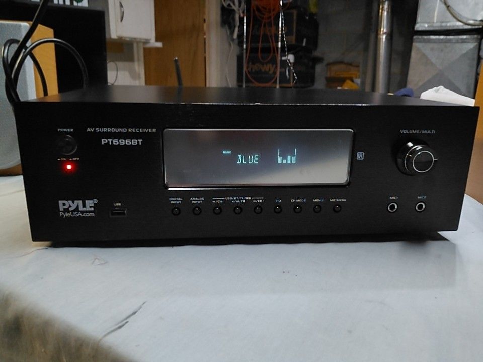 PYLE AV SURROUND RECEIVER AMPLIFIER WITH BLUETOOTH
