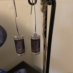 Hanging earrings