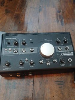 Mackie Big Knob Studio Monitor Controller Interface