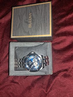 Bulova Watch and  SSIL Silver Bracelet