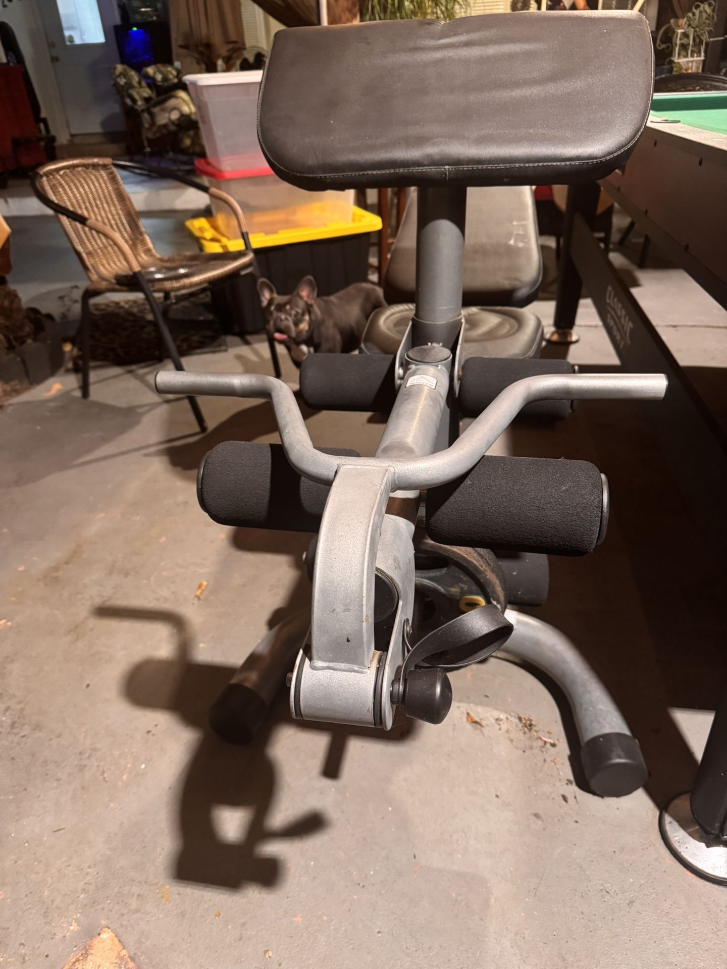Exercise Weight Bench With 30 Lbs
