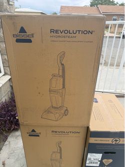 New BISSELL Revolution HydroSteam Upright Carpet Cleaner