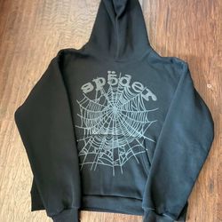 Black spider hoodie