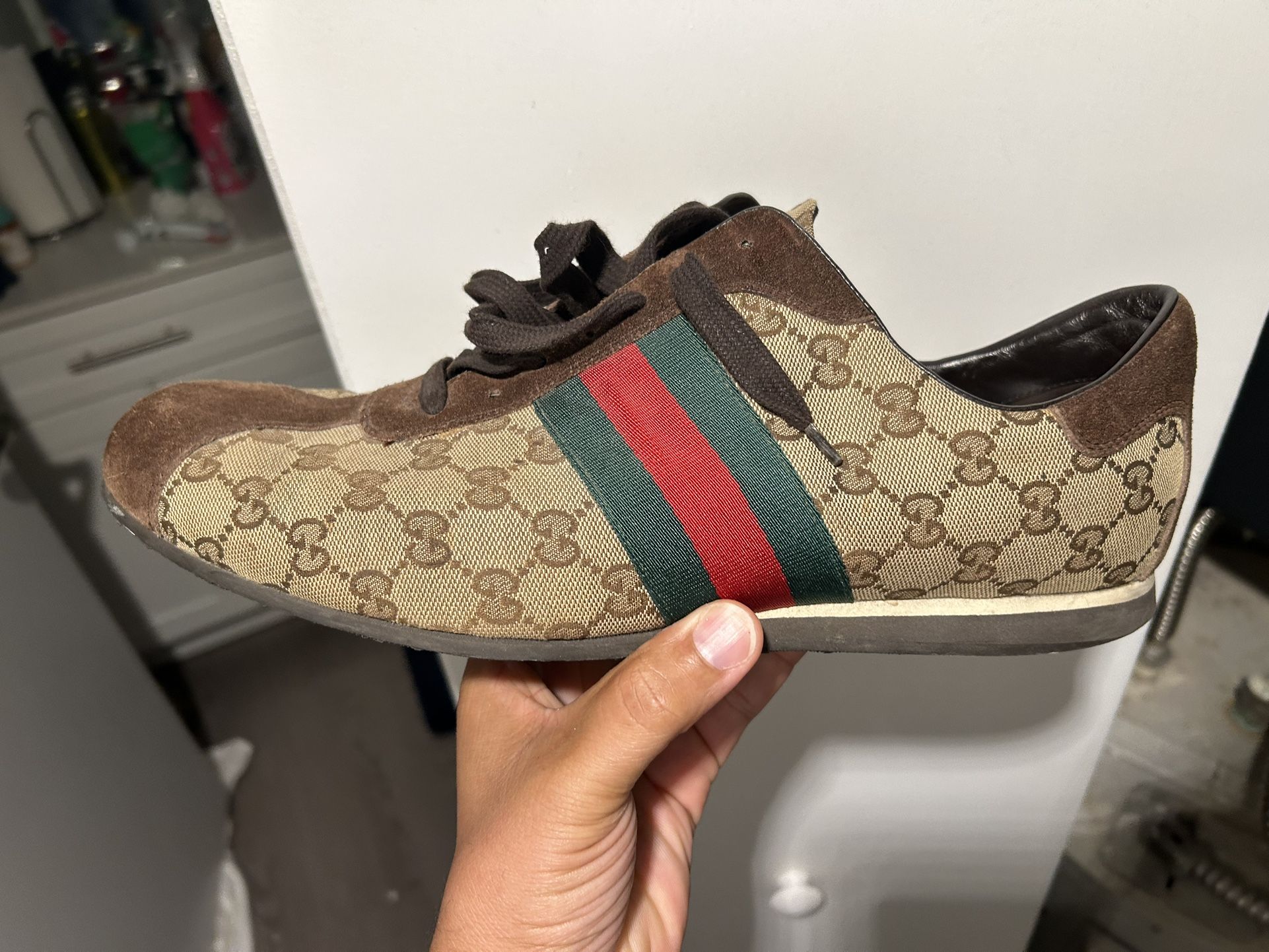 Vintage Worn Gucci Shoes
