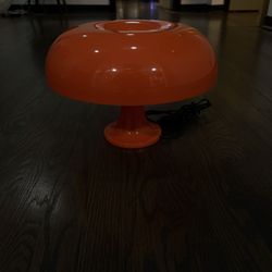 Orange Mushroom lamp