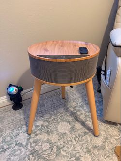 Modern Round Table Small Space Heater 1500W