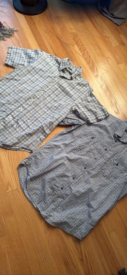 Shirts size medium short sleeves