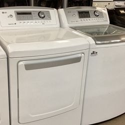 LG washer and dryer used set