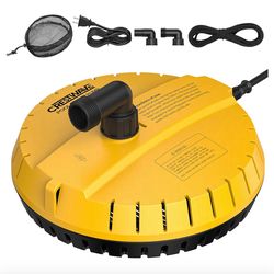 Crestwave Automatic Pool Cover Pump, 115V Submersible Water Pump for Pool Draining, 25FT Power Cord