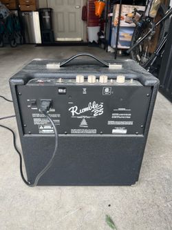 Fender Rumble 25 Bass Amp