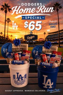 🎁 Dodgers World Series Gift Basket