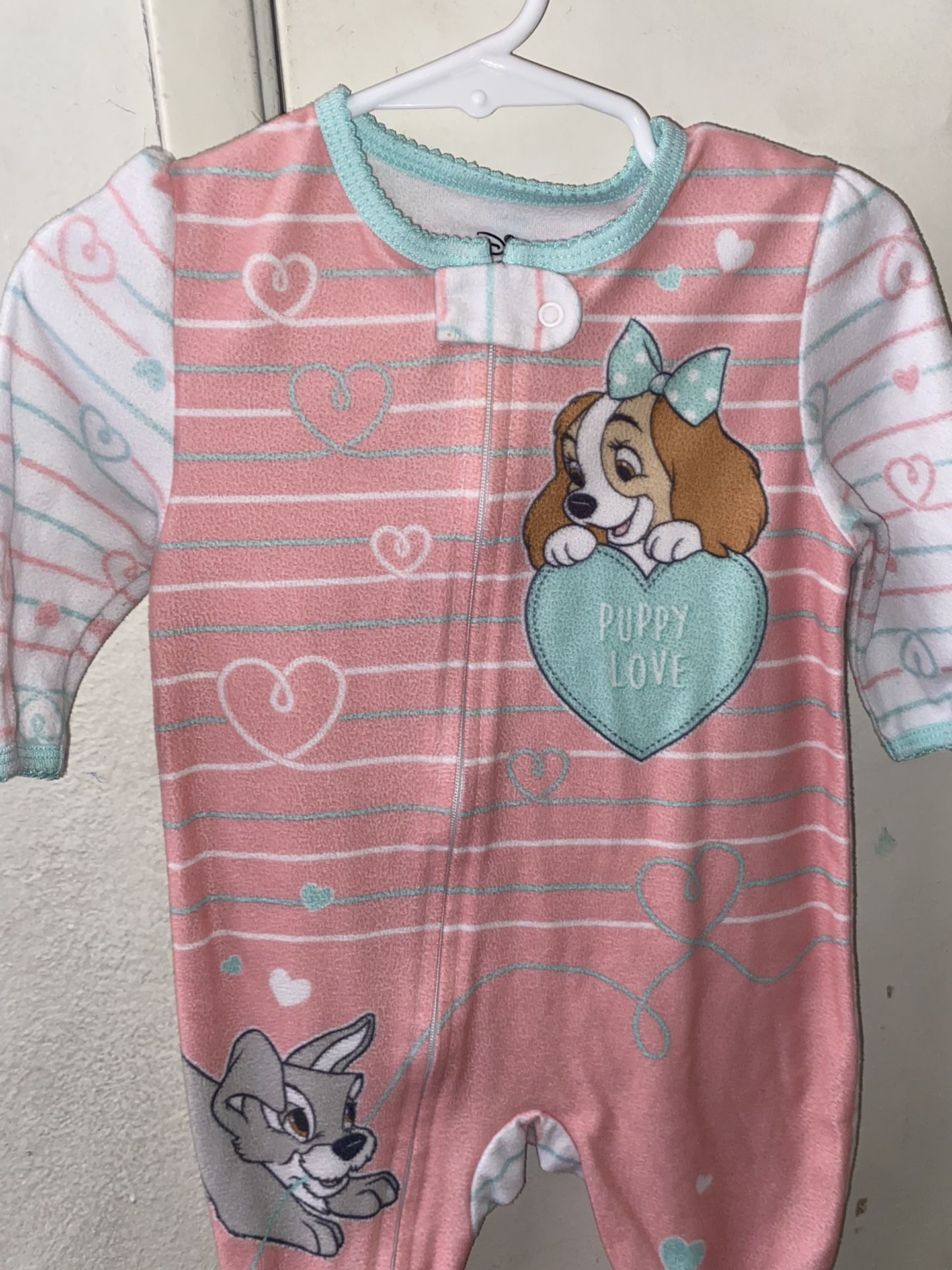 Lady & The Tramp Vintage Disney Baby Outfit