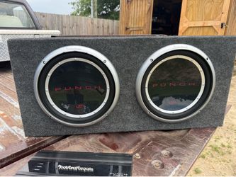 12in subs with amp