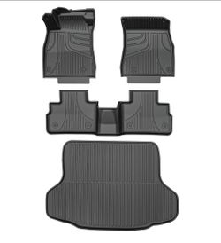 Floor Mats & Cargo Liner for 2020-2026 Nissan Sentra All Weather TPE Protection Floor Liners Full Set with Trunk Mat for 2021 2022 2023 2024 2025 2026