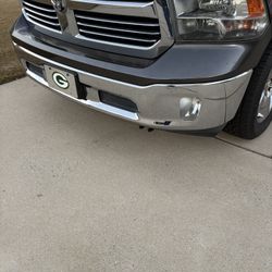 2015 Ram 1500 Big Horn Front Chrome Bumper