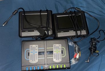 Kawasaki Twin DVD Mobile Car DVD Player system.