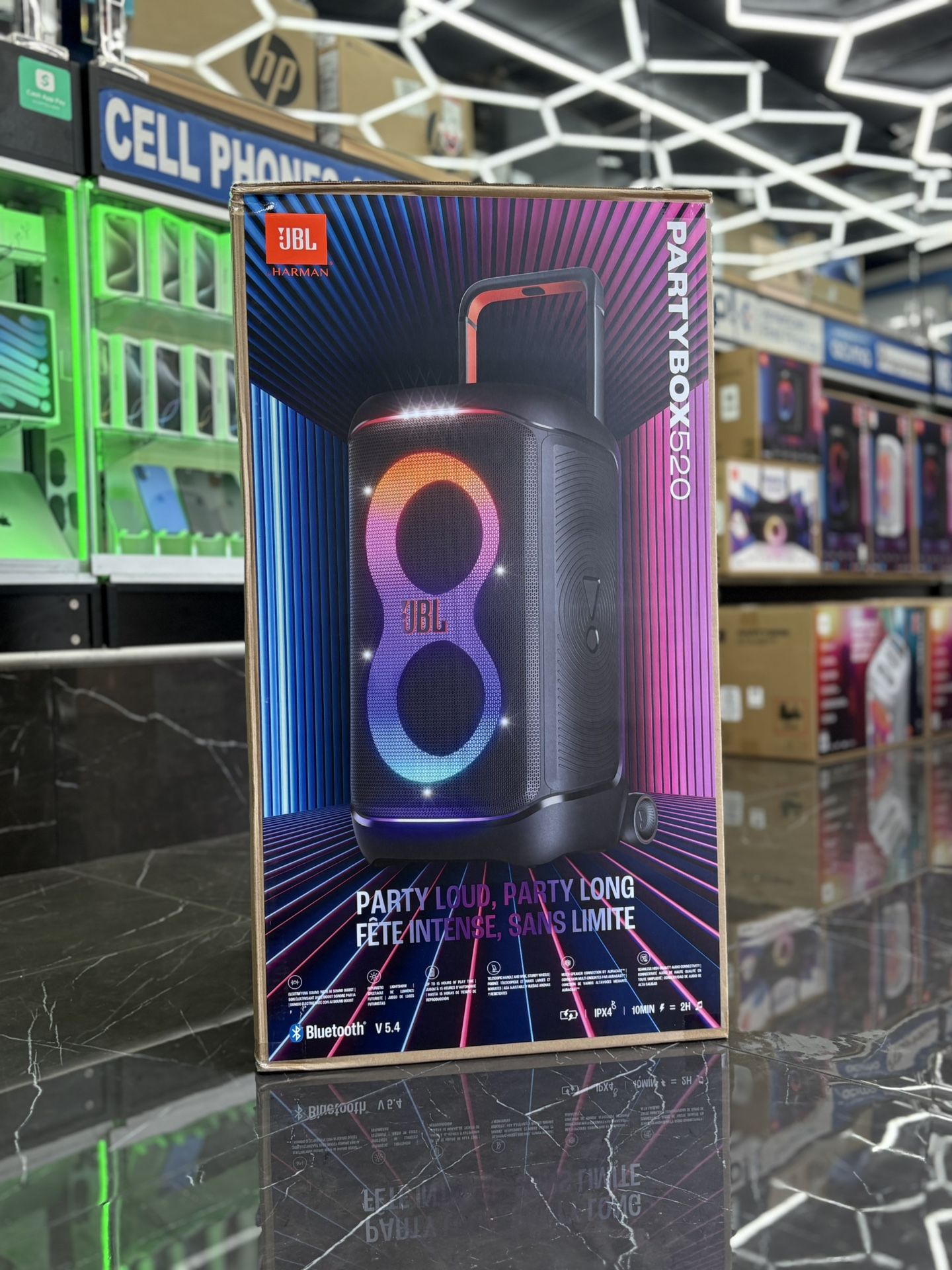 JBL PARTY BOX 520 (Take It Home In Payments/ llévalo a casa en pagos