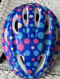 Girl Bike Helmet Ages 5&6 Yrs Old 