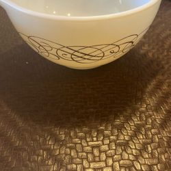 Vintage PYREX Ovenware Gold Swirl Mixing Bowl #441