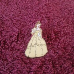 Vintage Disney Belle Yellow Dress Beauty and the Beast Pin