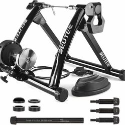 Indoor Magnetic Bike Trainer Stand – Fits 26”-29” & 700C – New