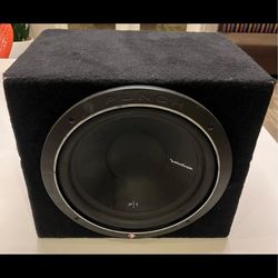 Professional Rockford Fosgate car subwoofer 12” (Punch P1)