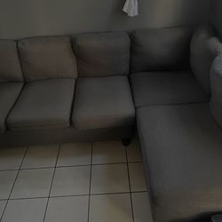 Grey Sectional Sofa $200