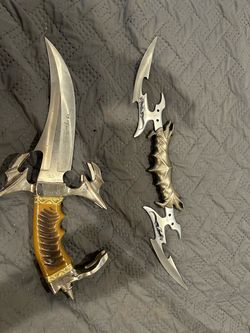 Fantasy Dragon Dagger Knife Set of 3