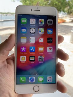 iPhone 6S plus Rose gold *UNLOCKED FOR ANY CARRIER* w/ tempered glass and charger