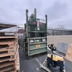 Vertical Cardboard Baler