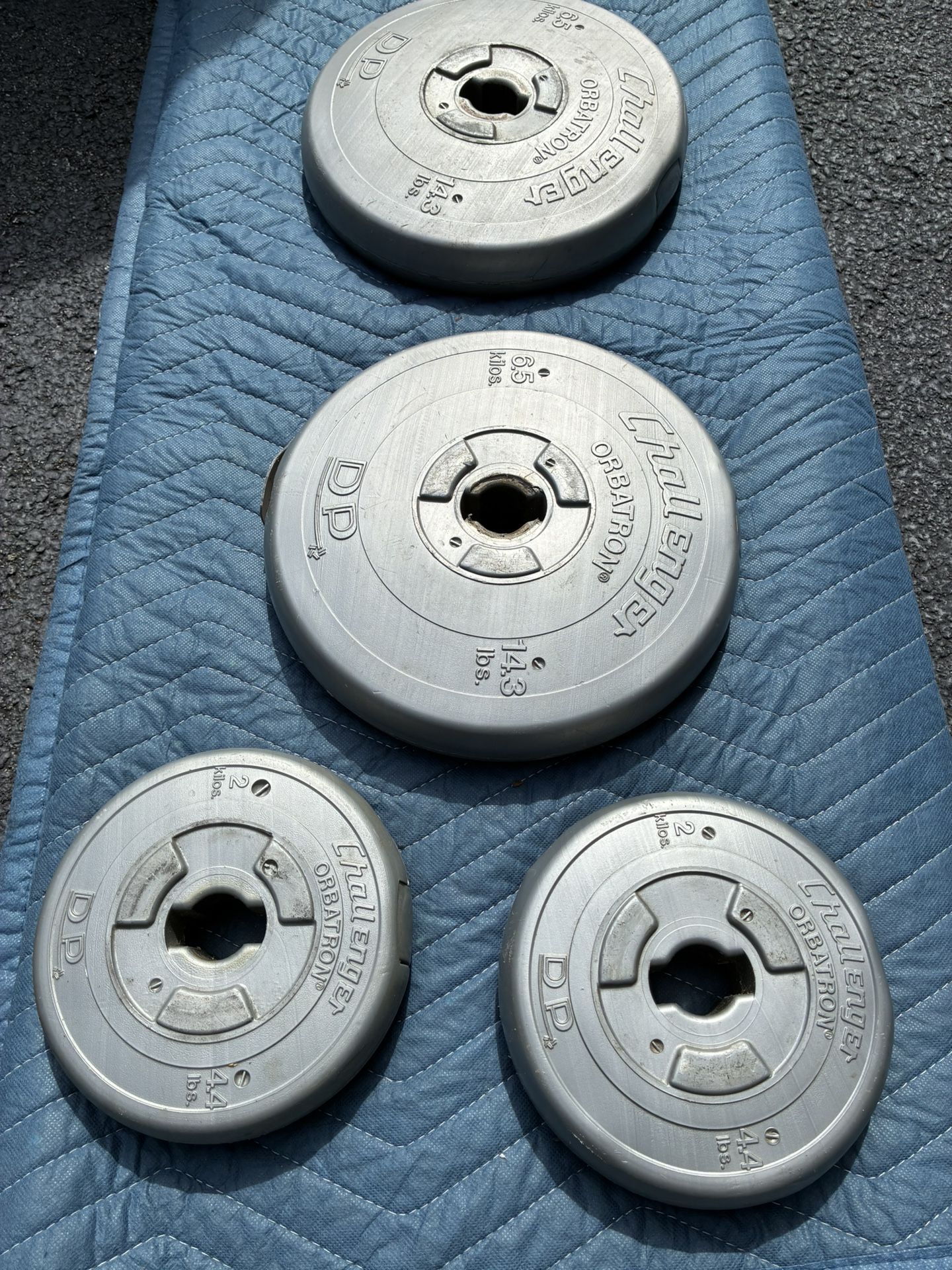 π4 Orbatron Challenger Cement Weight Plates 4 Saleπ₯π₯π₯