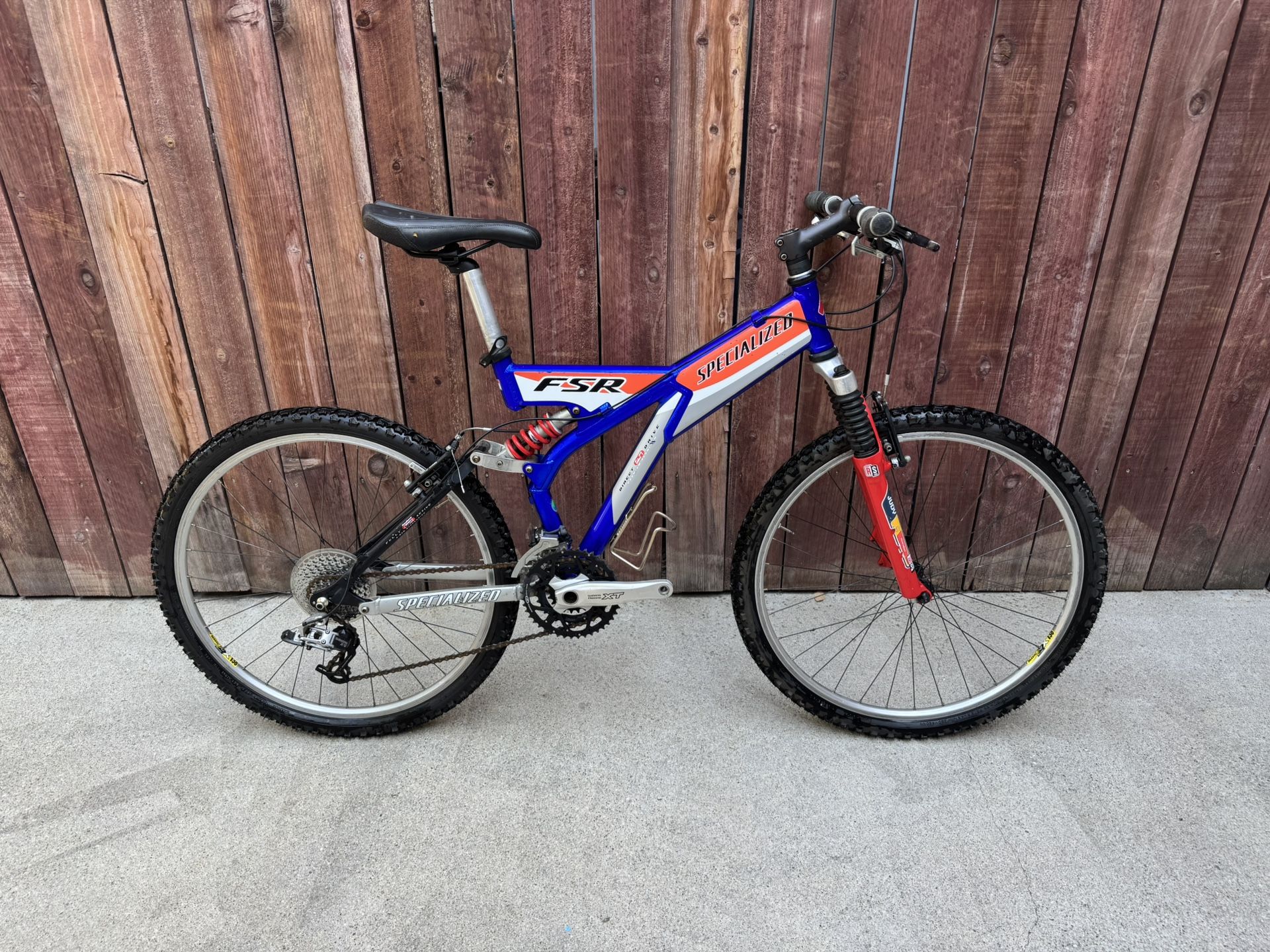 90’S - 26’ MTB SPECIALIZED FSR Full Suspension Bike / Nice Condition / Size 17.5 - $600 OBO