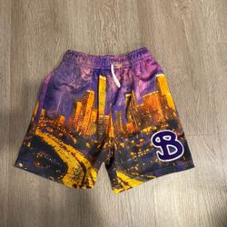 BKTSQD Boys Basketball Large Shorts