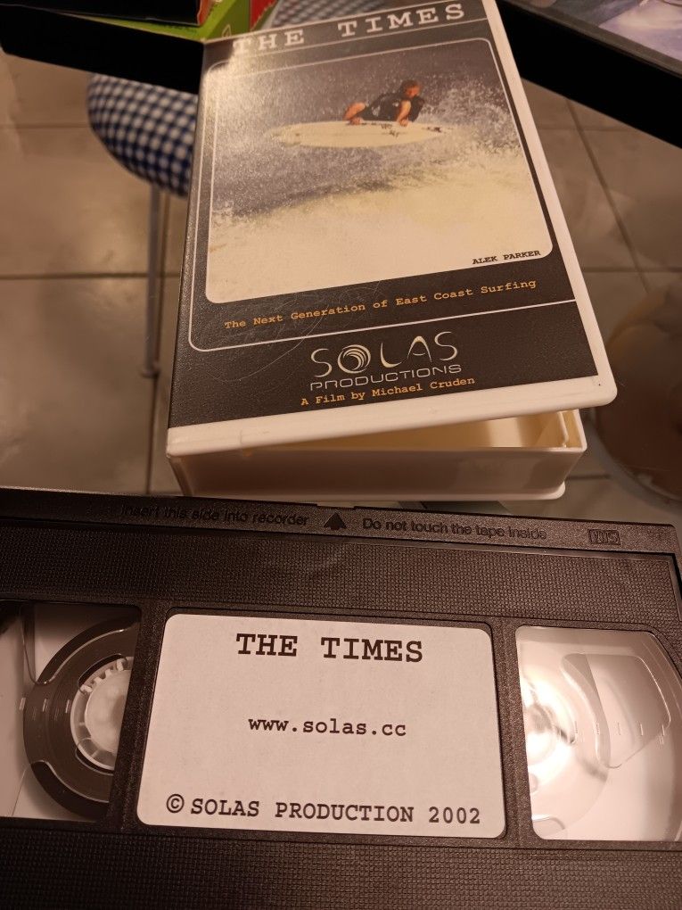The Times: The Next Generation In East Coast Surfing Vhs Tape