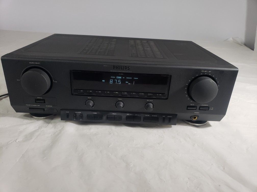 Philips 900 Series Stereo Receiver FR911 Black ■■TESTED■■