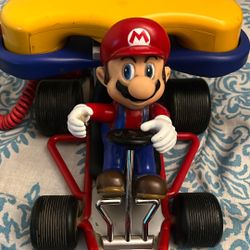 Mario  Kart 64 Telephone 2002 Push Button Landline
