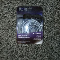 Belva 2000 Watt Max Amp Installation.
Kit
