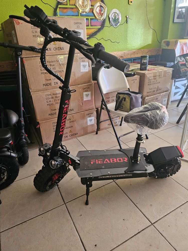 Fiabor Electric Scooter 60v 50mph