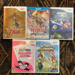 Nintendo Wii and Wiiu Games