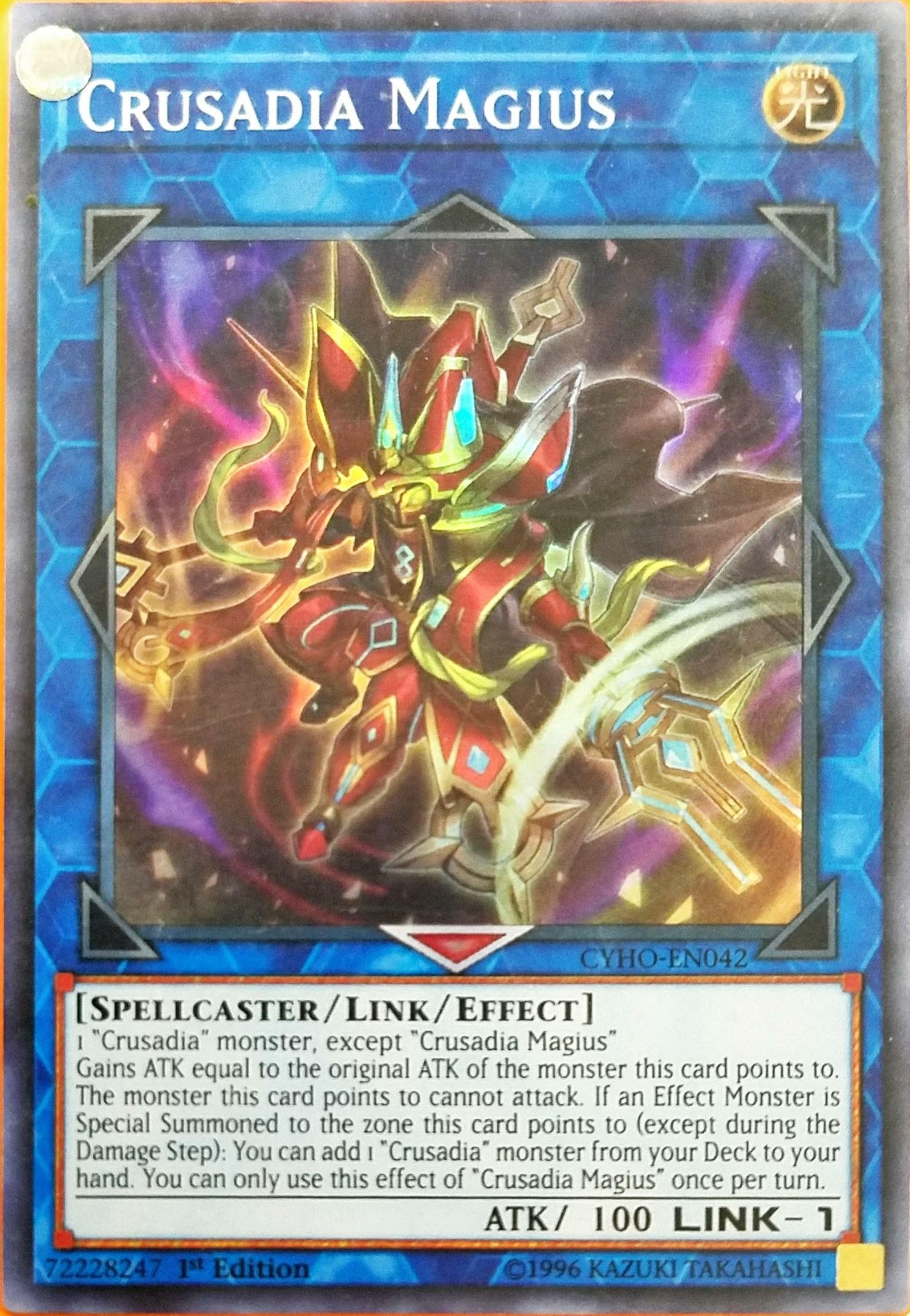 Yugioh Crusadia Magius CYHO-EN042