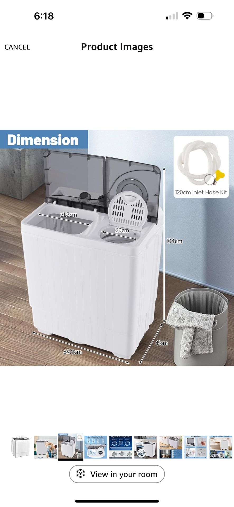 Portable Washing Machine And Dryer
