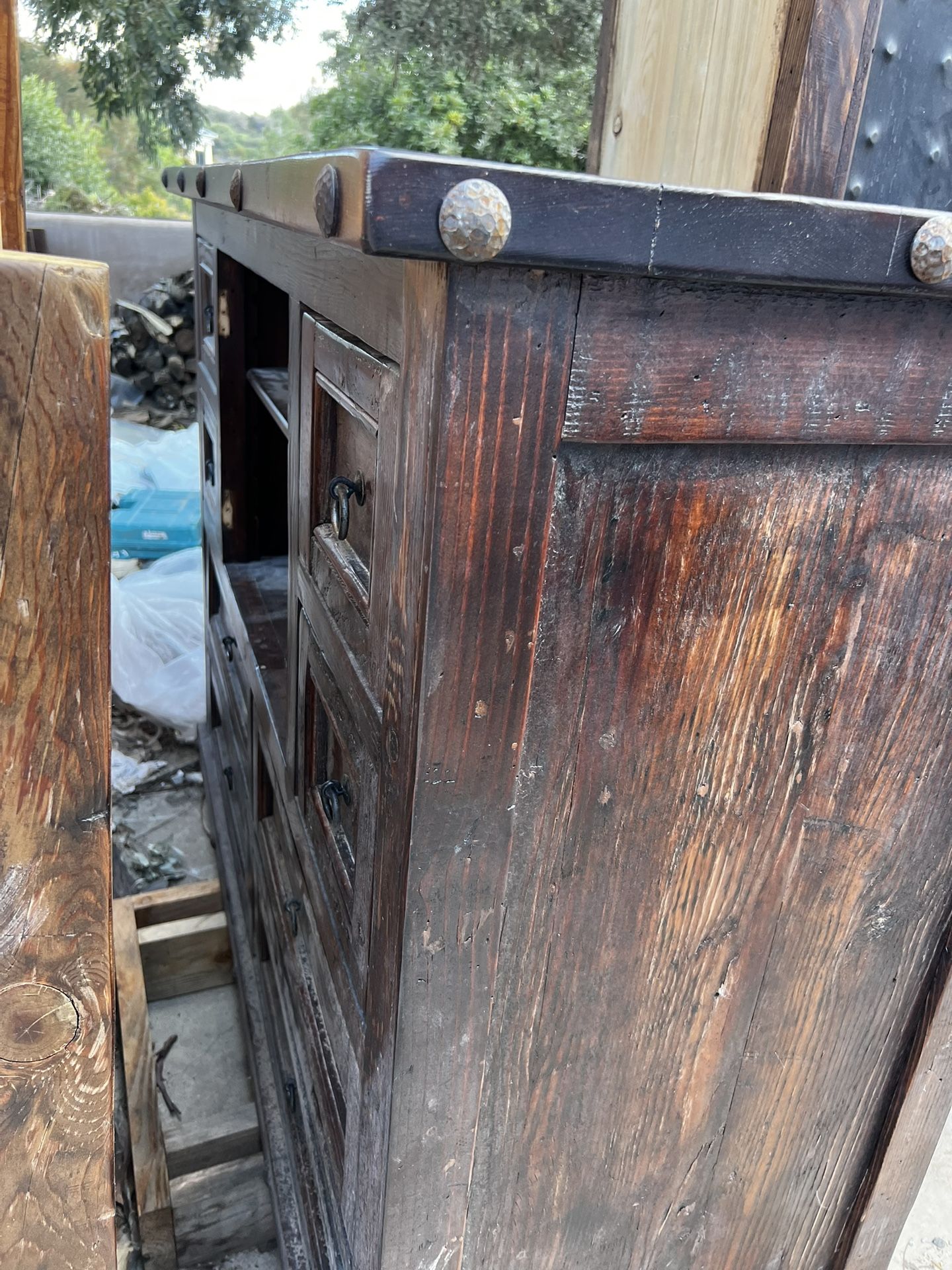 Rustic Cabinets & Desk