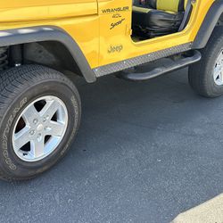 Jeep wheels TJ 