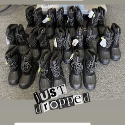 Mens Rugged Snow Boots Sizes 7-13