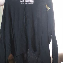 Love Pink Hooded Thin Long Sleeved Shirt 