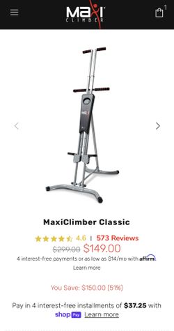 Maxi Climber Exercise Stepper